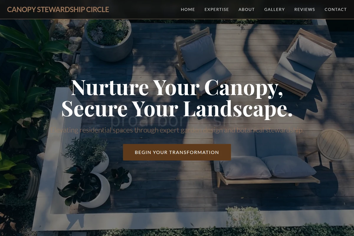 Evergreen Garden Design