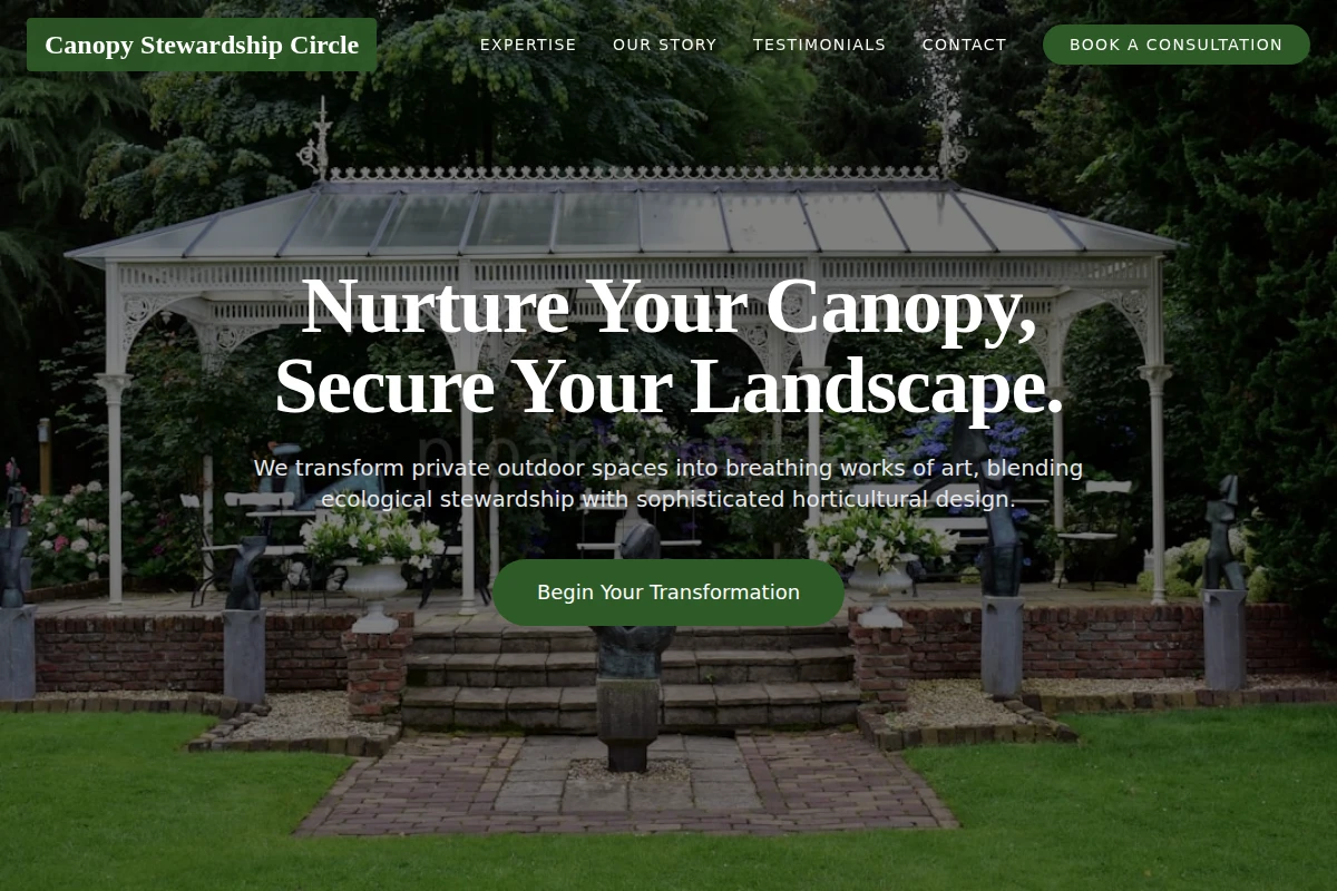Evergreen Garden Design
