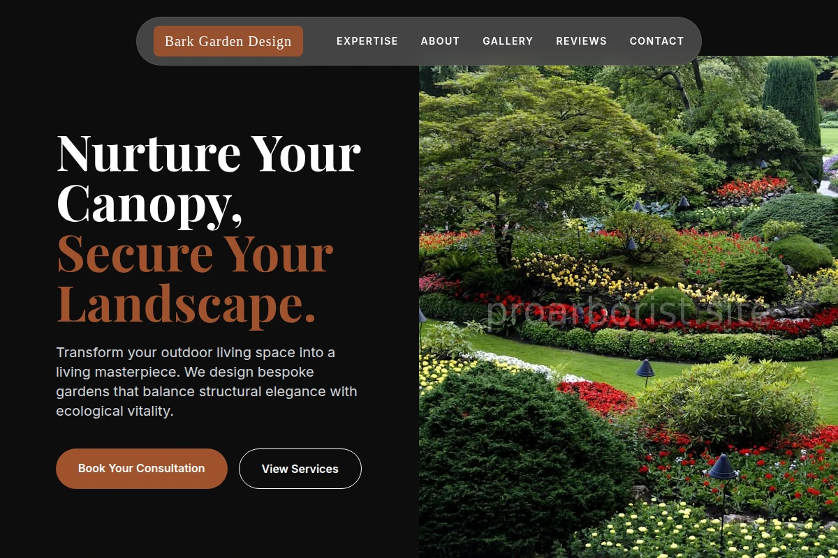 Bark Garden Design