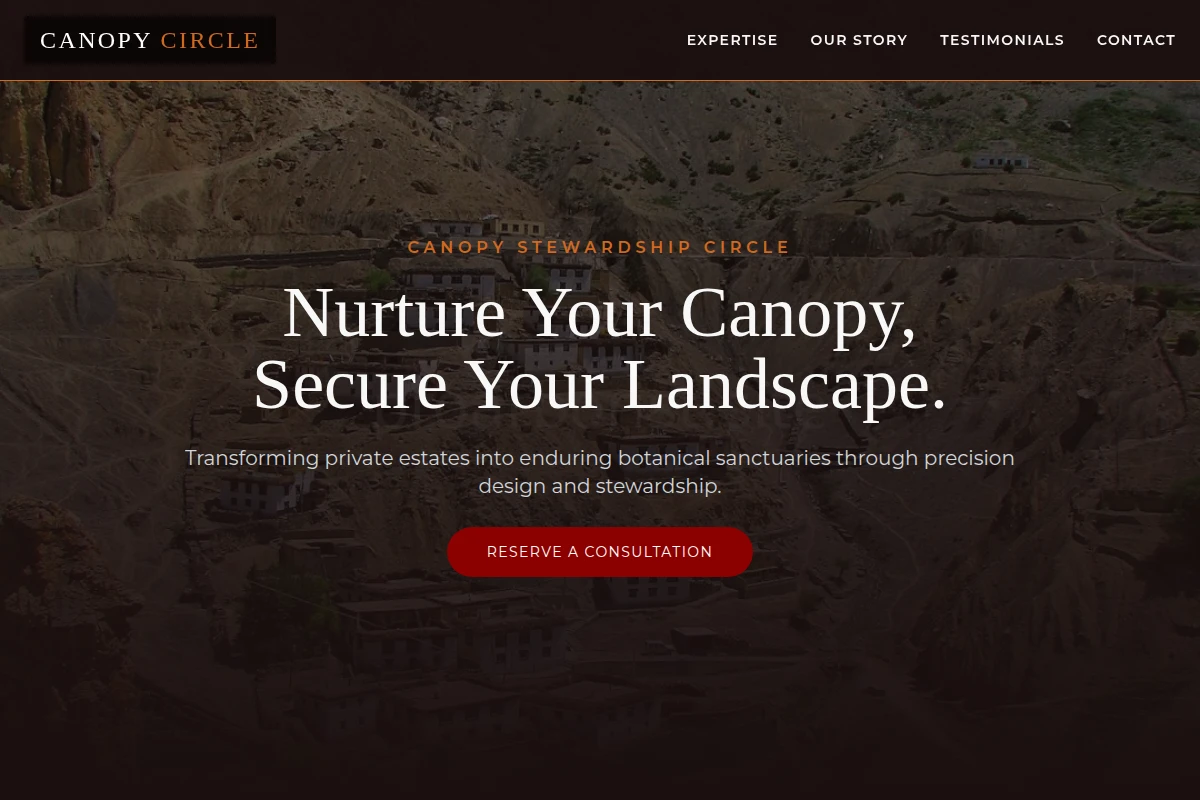Canopy Garden Design